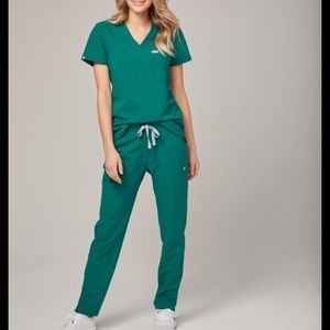 FIGS | Hunter Green XS Scrub Set Catarina Kade